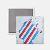 Queen Elizabeth II Jubilee Platinum England Verein Magnet (Vorderseite/Rückseite)