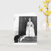 Queen Elizabeth II. Karte (Gelbe Blume)