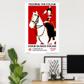 Queen Elizabeth II London Trooping the Color Pos Poster (Heimbüro)