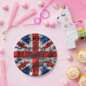Queen Elizabeth II Platinum Jubilee Papierplatte Pappteller (Party)