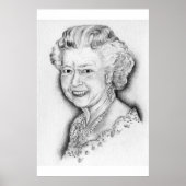 Queen Elizabeth II Poster (Vorne)