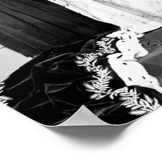 Queen Elizabeth II. Poster (Ecke)