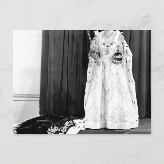 Queen Elizabeth II. Postkarte (Vorderseite)
