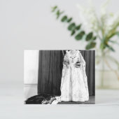 Queen Elizabeth II. Postkarte (Stehend Vorderseite)