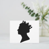 Queen Elizabeth II Postkarte (Stehend Vorderseite)