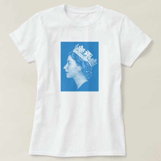 QUEEN ELIZABETH II T-Shirt (Design vorne)
