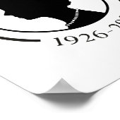 Queen Elizabeth ll Gedenkposter Print Poster (Ecke)