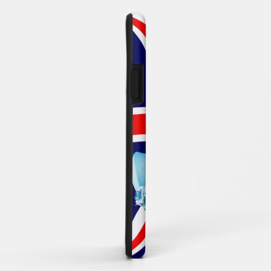 Queen Elizabeth ll iPhone Case (Hinten/Rechts)