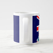 Queen Elizabeth ll Jumbo-Tasse (Rückseite)