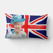 Queen Elizabeth ll Lendenkissen (Rückseite)