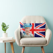 Queen Elizabeth ll Lendenkissen (Stuhl )