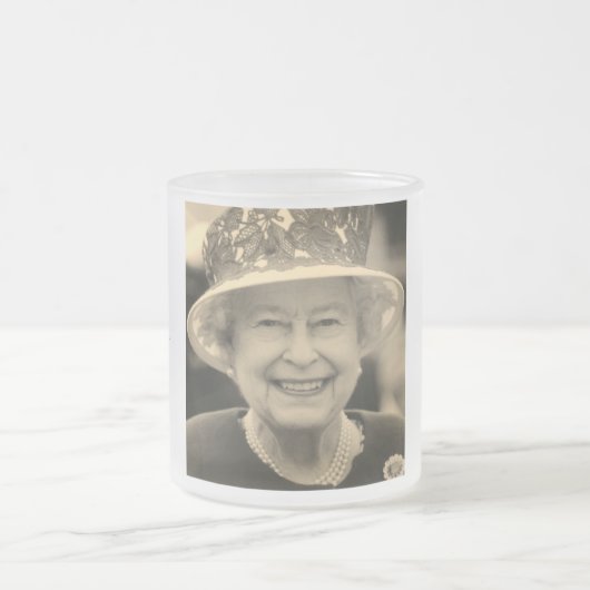 Queen Elizabeth Mattglastasse (Mittel)