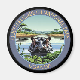 Queen Elizabeth National Park Uganda Magnet