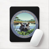 Queen Elizabeth National Park Uganda Mousepad (Mit Mouse)
