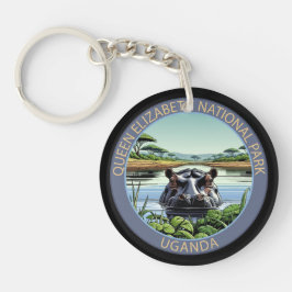 Queen Elizabeth National Park Uganda Schlüsselanhänger