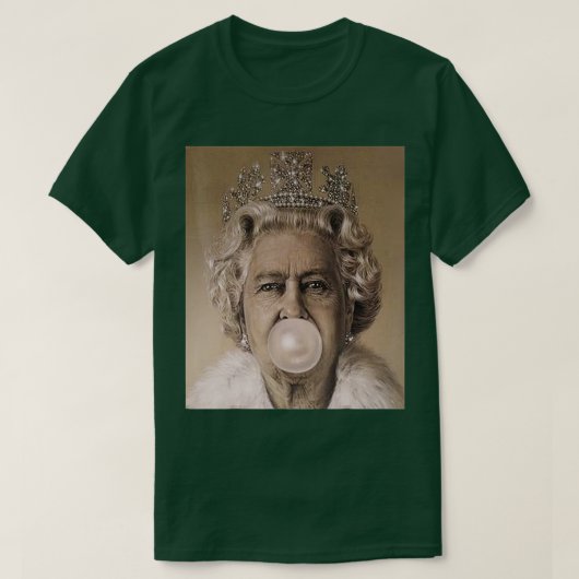 Queen Elizabeth T-Shirt (Design vorne)