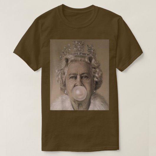 Queen Elizabeth T-Shirt (Design vorne)