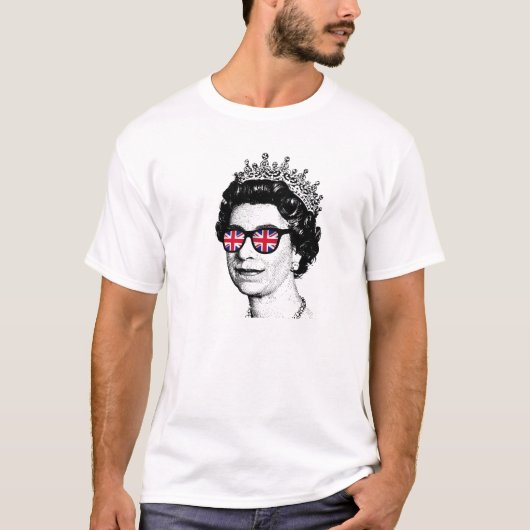 Queen Elizabeth T-Shirt (Vorderseite)