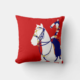 Queen Elizabeth Trooping the Color Pop Art Cushion Kissen