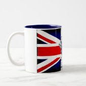 Queen Elizabeth Zweifarbige Tasse (Links)