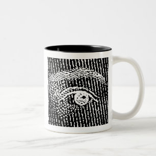 Queen Elizabeths Augen Zweifarbige Tasse
