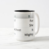 Queen, Excel Silver Zweifarbige Tasse (VorderseiteRechts)