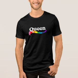 QUEEN Fabelhafter Drag-Titel Schwule Gemeinschaft  Tri-Blend Shirt