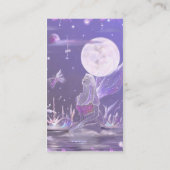 Queen Fairy Template Visitenkarte (Rückseite)