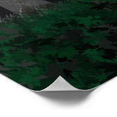 Queen Fee and Unicorwood Forest Print Poster (Ecke)