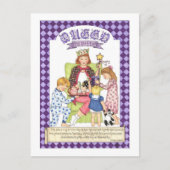 Queen for Day Inspirational Postcard Postkarte (Vorderseite)