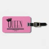 "QUEEN" - Ganz toll! Gepäckanhänger (Vorderseite horizontal)