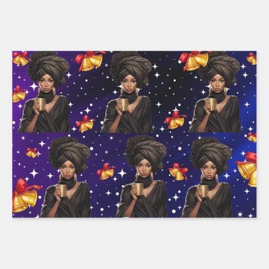 Queen Gift Wrapping Geschenkpapier Set (Vorderseite 2)