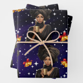 Queen Gift Wrapping Geschenkpapier Set (Beispiel)