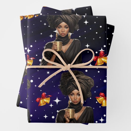 Queen Gift Wrapping Geschenkpapier Set (Beispiel)