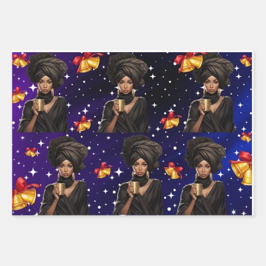 Queen Gift Wrapping Geschenkpapier Set (Vorderseite)