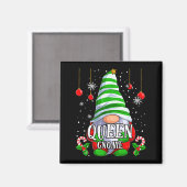 Queen Gnome Christmas Pajamas Matching Family Grou Magnet (Vorderseite/Rückseite)
