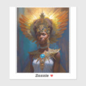 Queen Goddess Fantasy Art Aufkleber (Blatt)