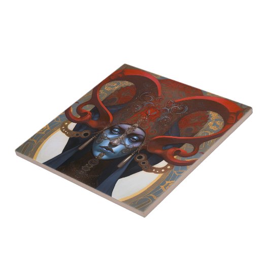 Queen Goddess Fantasy Art Fliese (Seite)