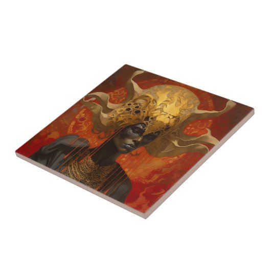 Queen Goddess Fantasy Art Fliese (Seite)