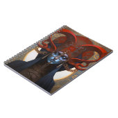 Queen Goddess Fantasy Art Notizblock (Linke Seite)