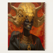 Queen Goddess Fantasy Art Planer (Rückseite)