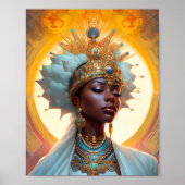 Queen Goddess Fantasy Art Poster (Vorne)