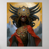 Queen Goddess Fantasy Art Poster (Vorne)