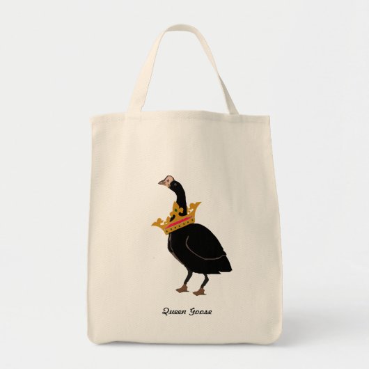 Queen Goose Tragetasche (Vorne)