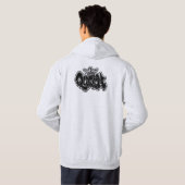 Queen Graffiti Design Hoodie (Schwarz voll)