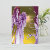 QUEEN GUINEVERE EINLADUNG (Stehend Vorderseite)