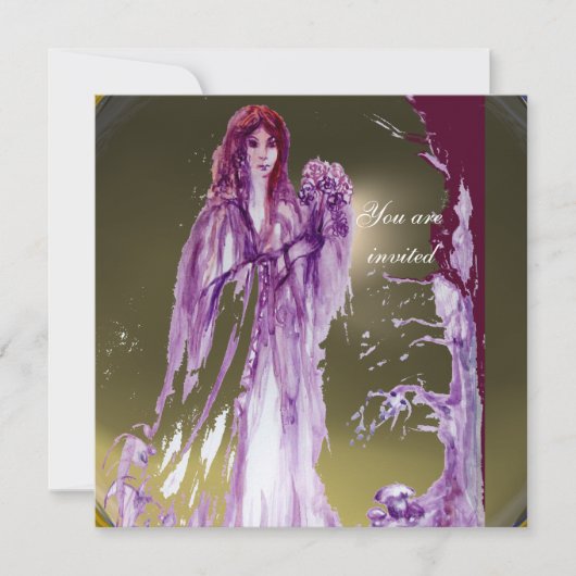 QUEEN GUINEVERE EINLADUNG (Vorderseite)