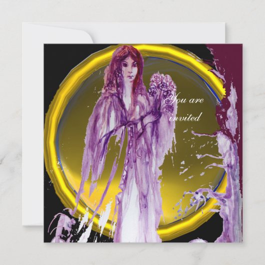 QUEEN GUINEVERE EINLADUNG (Vorderseite)