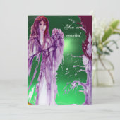 QUEEN GUINEVERE EINLADUNG (Stehend Vorderseite)