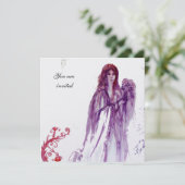 QUEEN GUINEVERE EINLADUNG (Stehend Vorderseite)